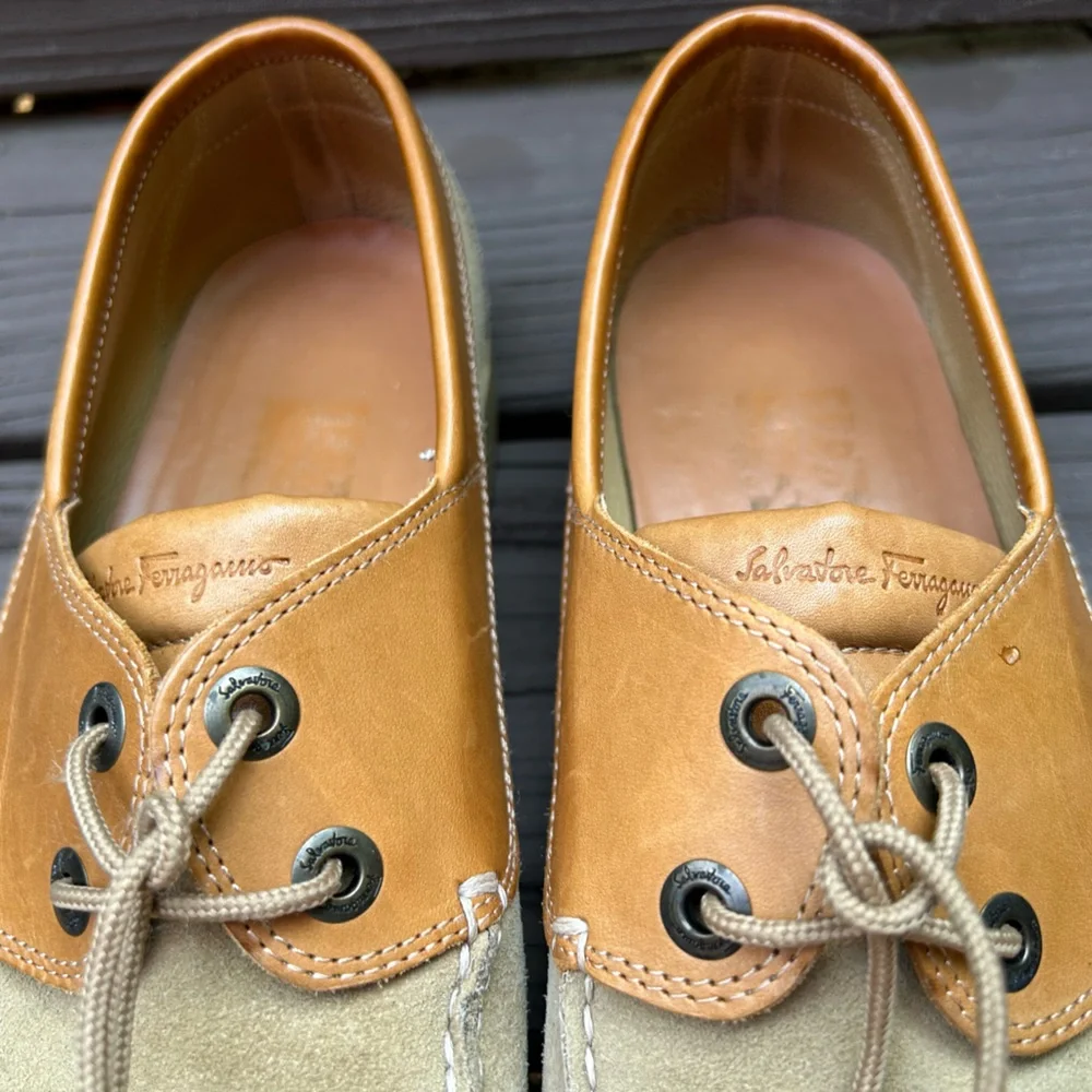 Salvatore Ferragamo Schooner Boat shoes